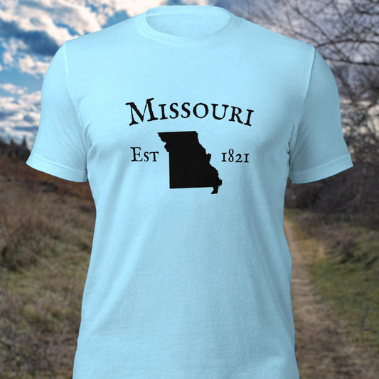 "Missouri Established In 1821" T-Shirt - Weave Got Gifts - Unique Gifts You Won’t Find Anywhere Else!