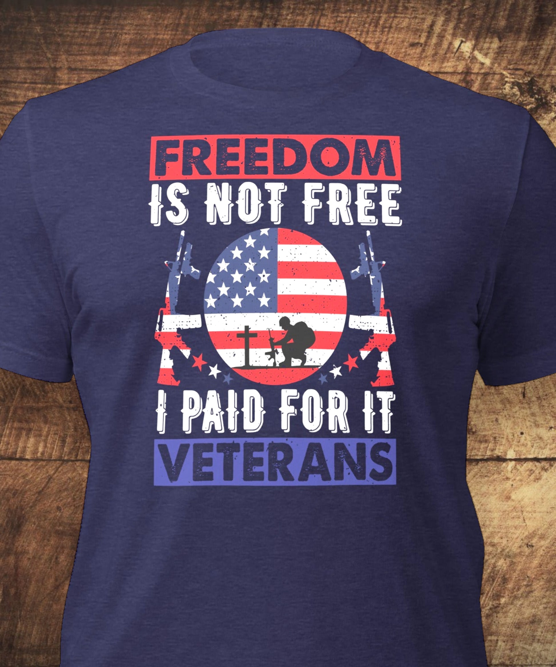 "Freedom Is Not Free" T-Shirt - Weave Got Gifts - Unique Gifts You Won’t Find Anywhere Else!