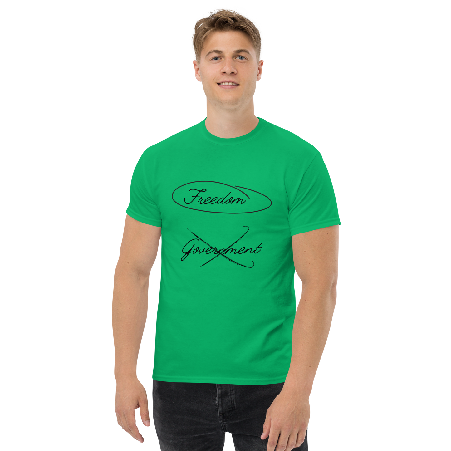 Comfortable pro-freedom men’s t-shirt
