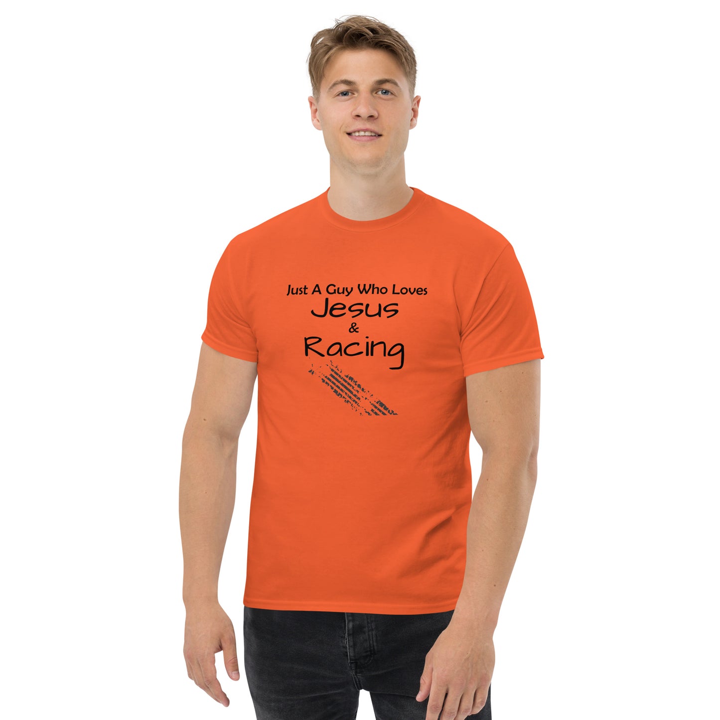 Christian racing shirt for men