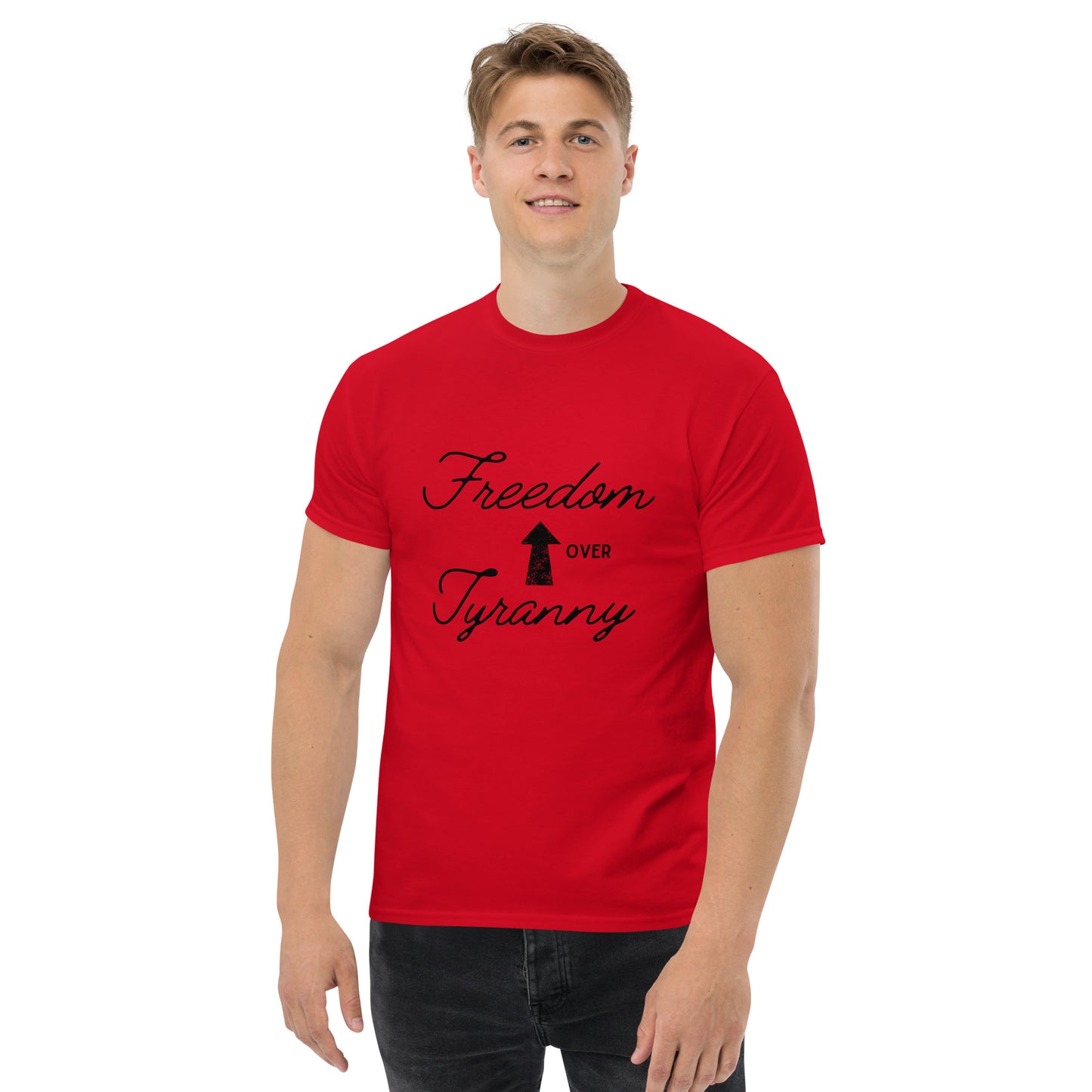 Freedom over tyranny shirt for liberty advocates
