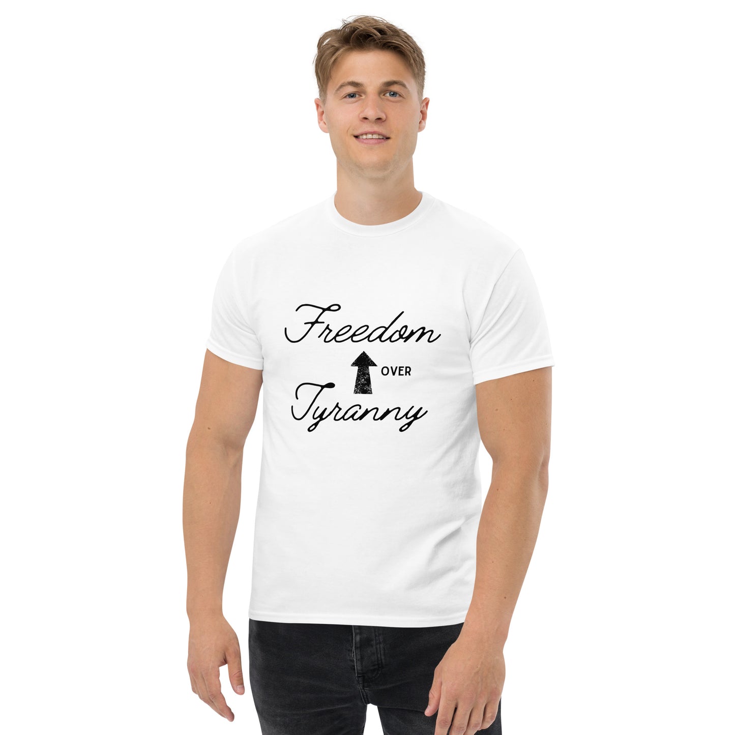 "Freedom Over Tyranny" Men's T Shirt - Weave Got Gifts - Unique Gifts You Won’t Find Anywhere Else!