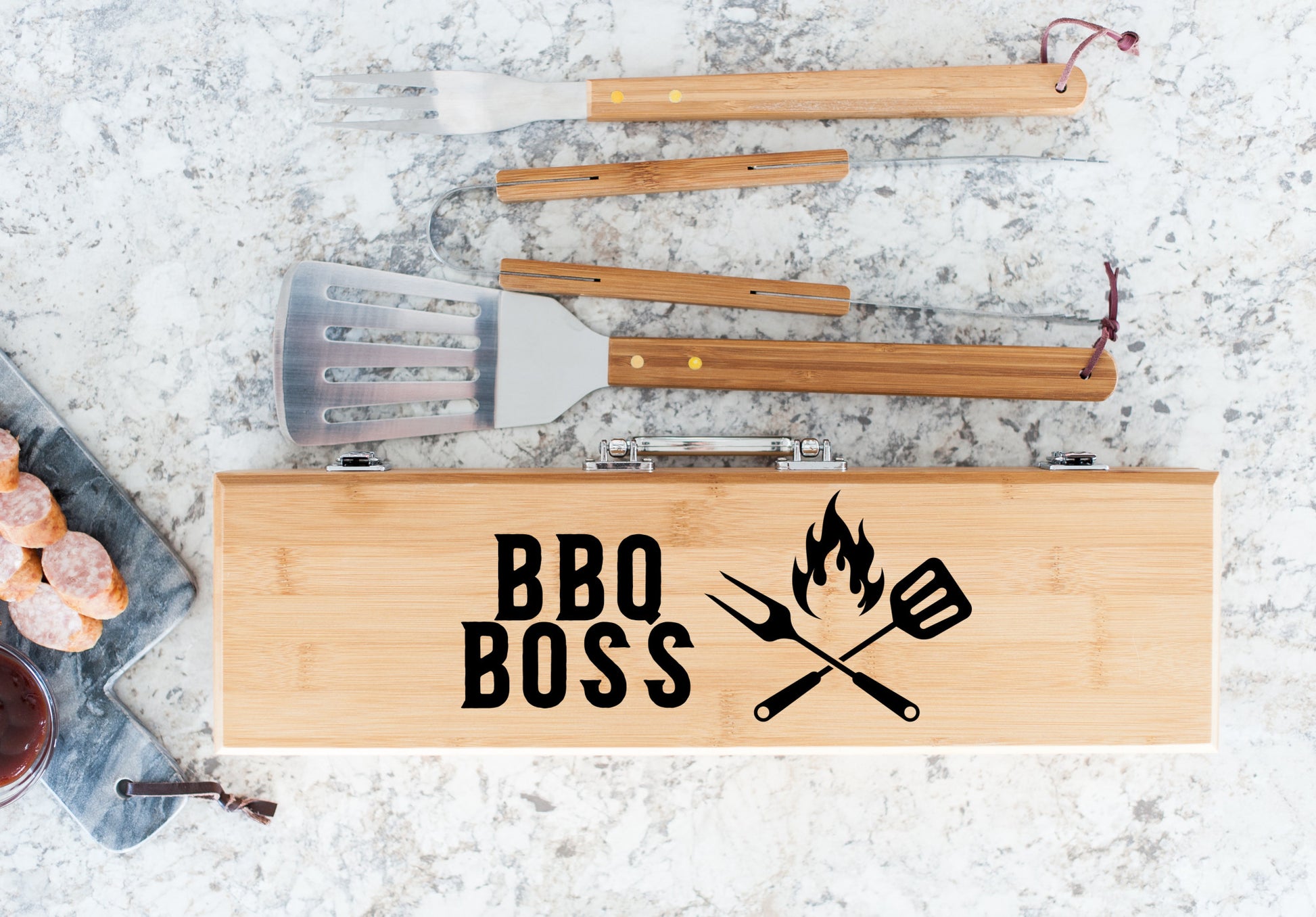 “BBQ Boss” BBQ Set - Weave Got Gifts - Unique Gifts You Won’t Find Anywhere Else!