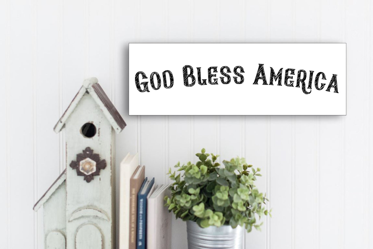 "God Bless America" Wall Decor - Weave Got Gifts - Unique Gifts You Won’t Find Anywhere Else!