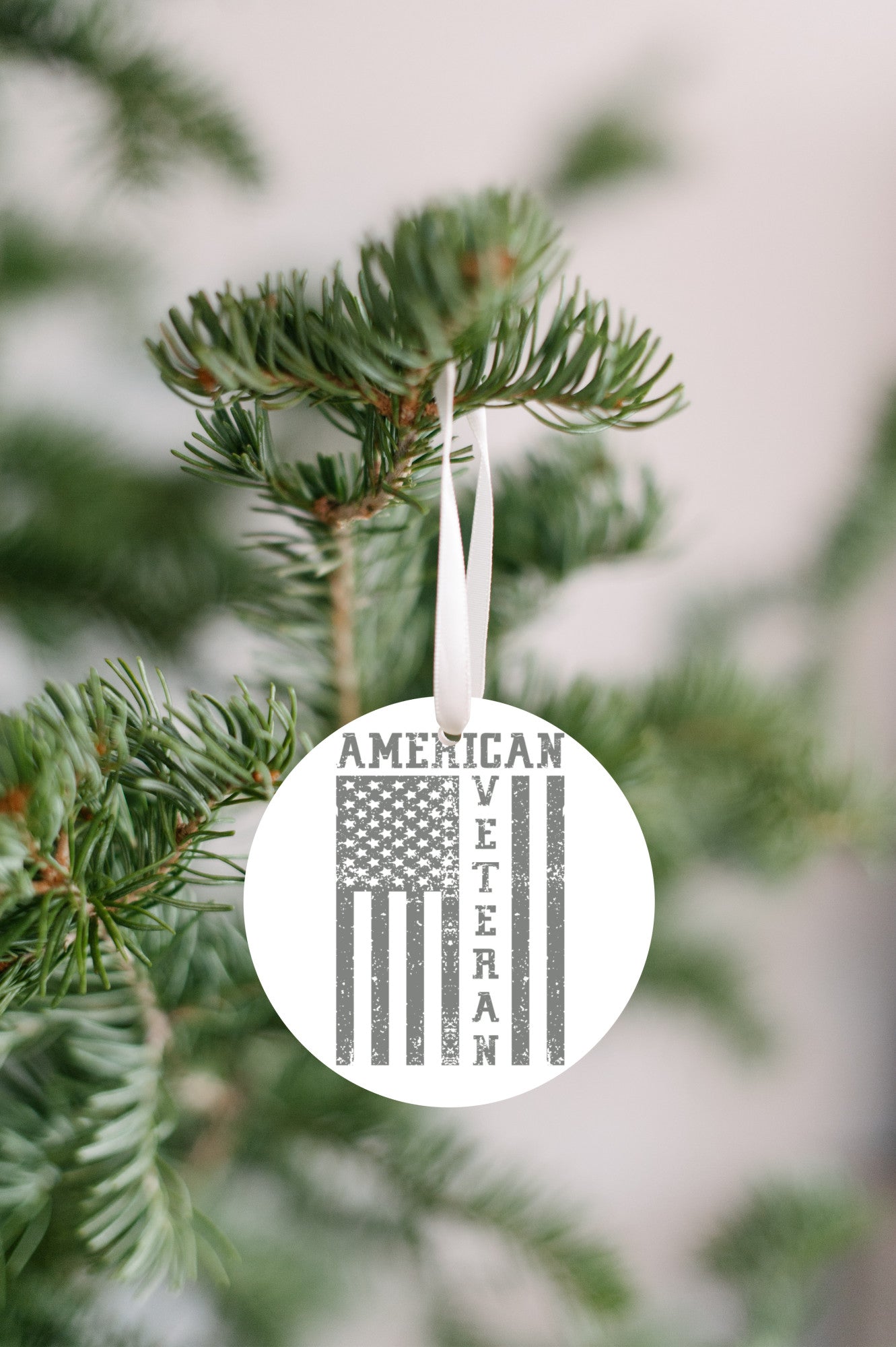 Veteran ornament for Christmas tree decor
