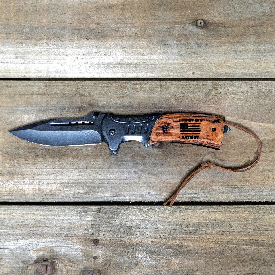 "Patriot's Pride" Hunting Knife - Weave Got Gifts - Unique Gifts You Won’t Find Anywhere Else!