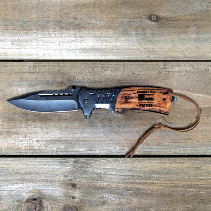 "Patriot's Pride" Hunting Knife - Weave Got Gifts - Unique Gifts You Won’t Find Anywhere Else!