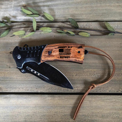 "Patriot's Pride" Hunting Knife - Weave Got Gifts - Unique Gifts You Won’t Find Anywhere Else!