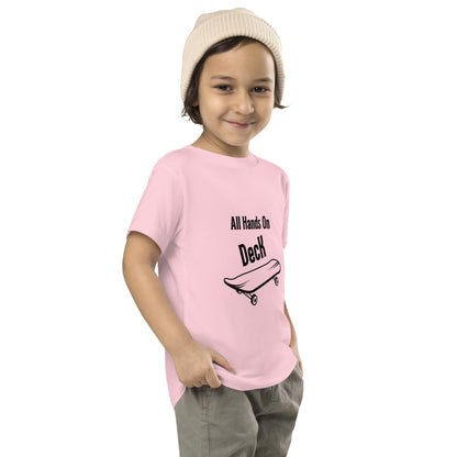 "All Hands On Deck" Kids Skater T-Shirt - Weave Got Gifts - Unique Gifts You Won’t Find Anywhere Else!