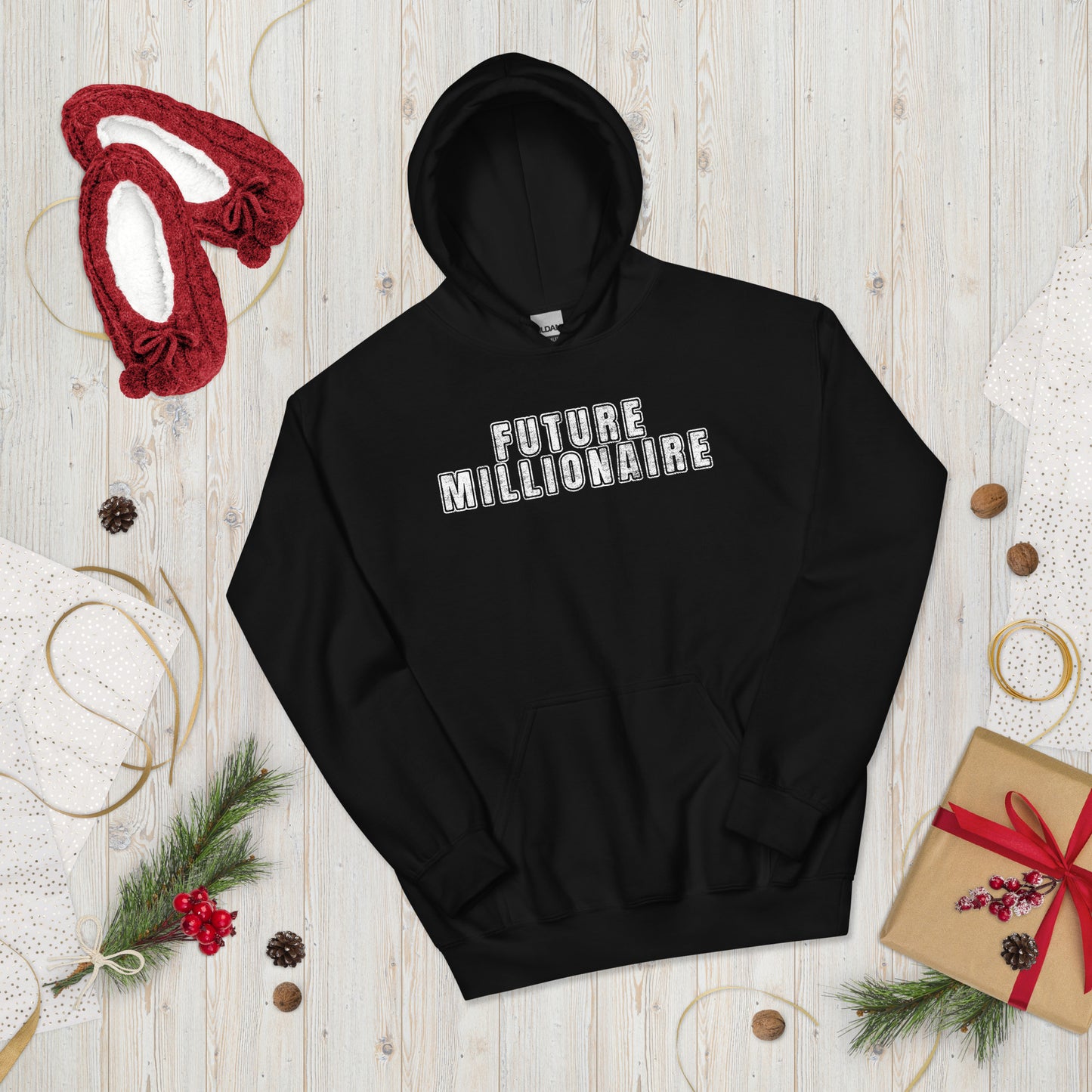 Motivational Future Millionaire sweatshirt for dreamers
