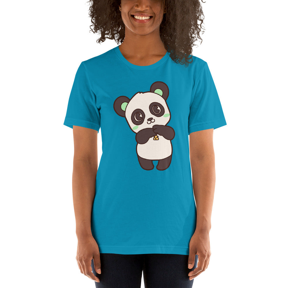 "Cute Panda" Women's T-Shirt - Weave Got Gifts - Unique Gifts You Won’t Find Anywhere Else!