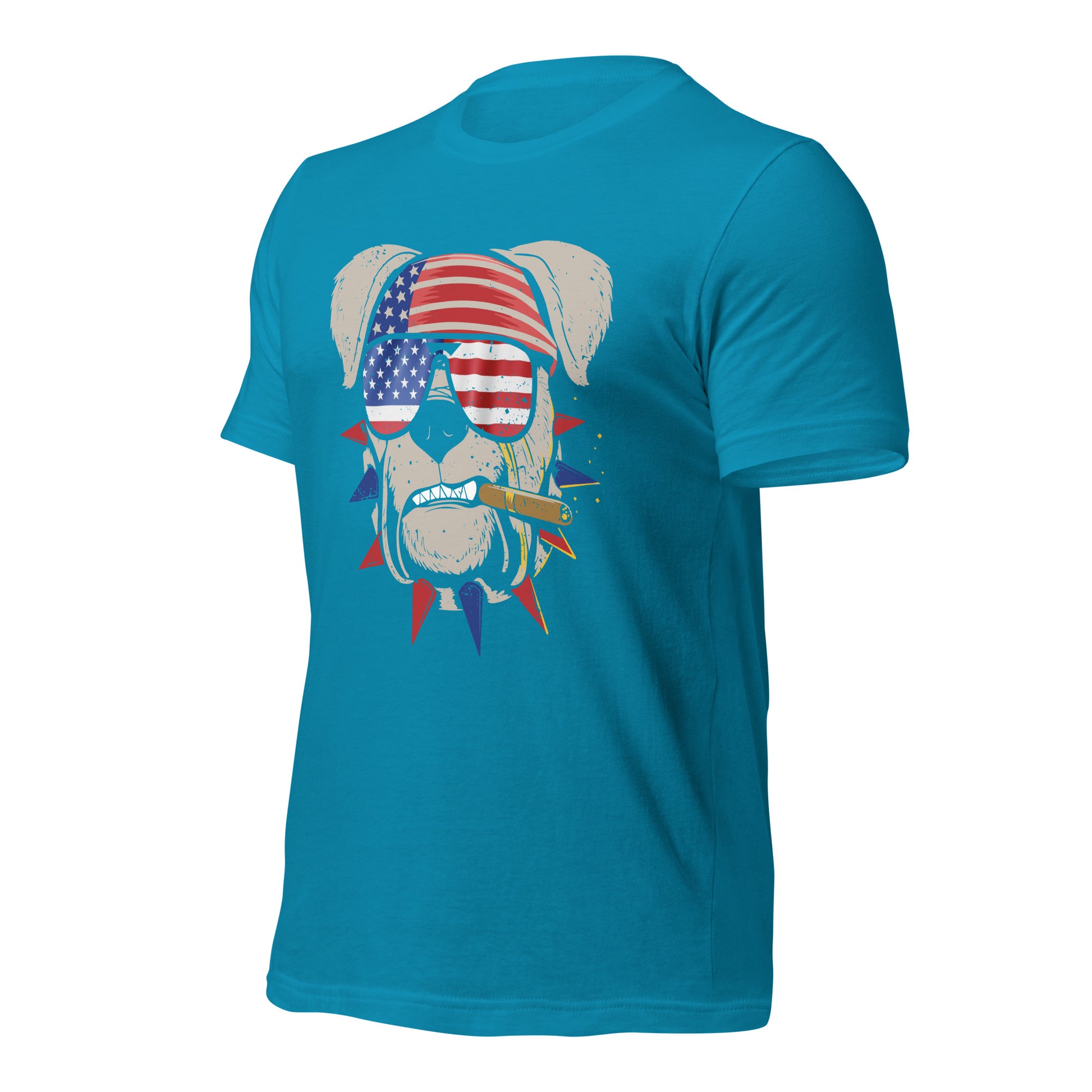 "Smoking American Dog" T-Shirt - Weave Got Gifts - Unique Gifts You Won’t Find Anywhere Else!