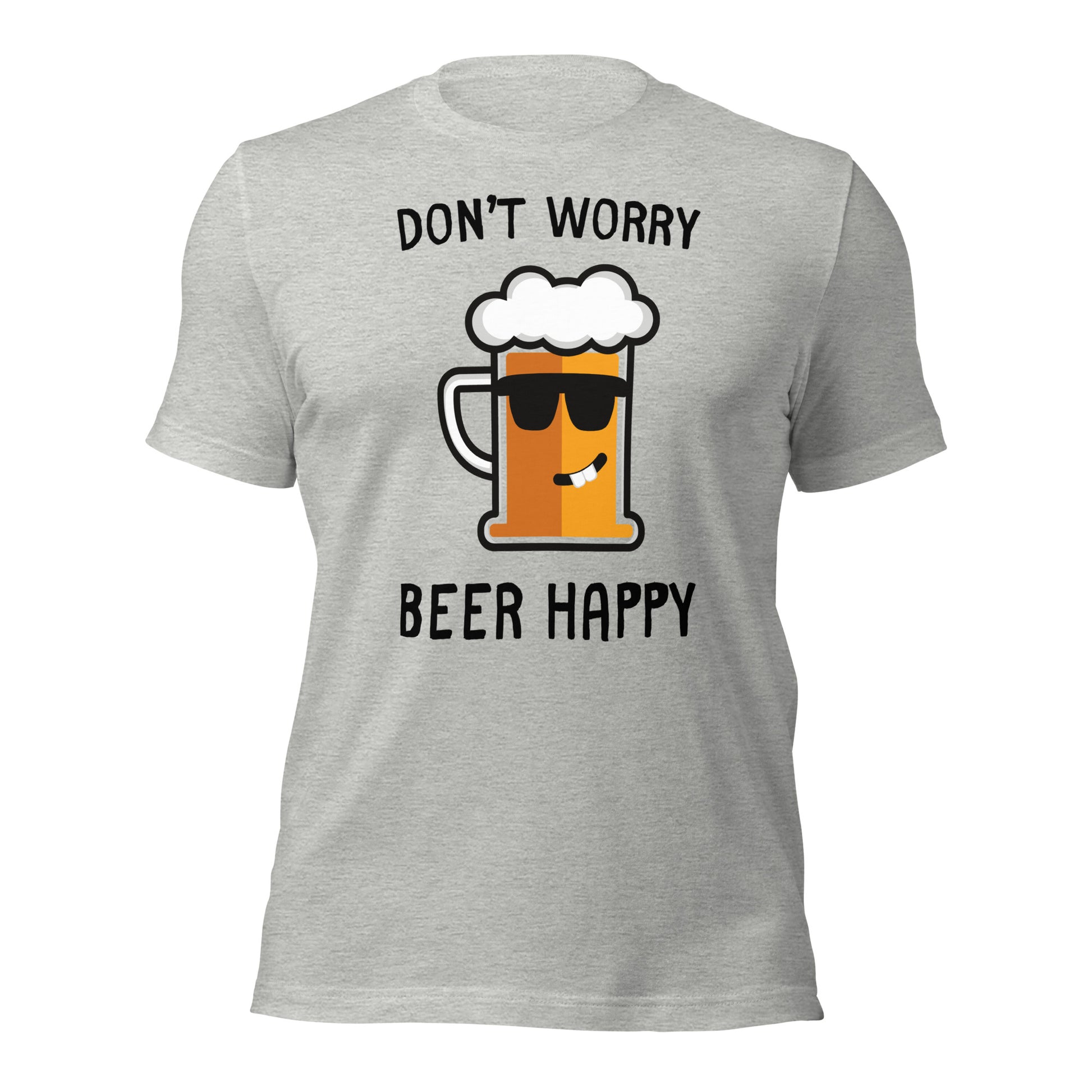 "Don't Worry, Beer Happy" T-Shirt - Weave Got Gifts - Unique Gifts You Won’t Find Anywhere Else!