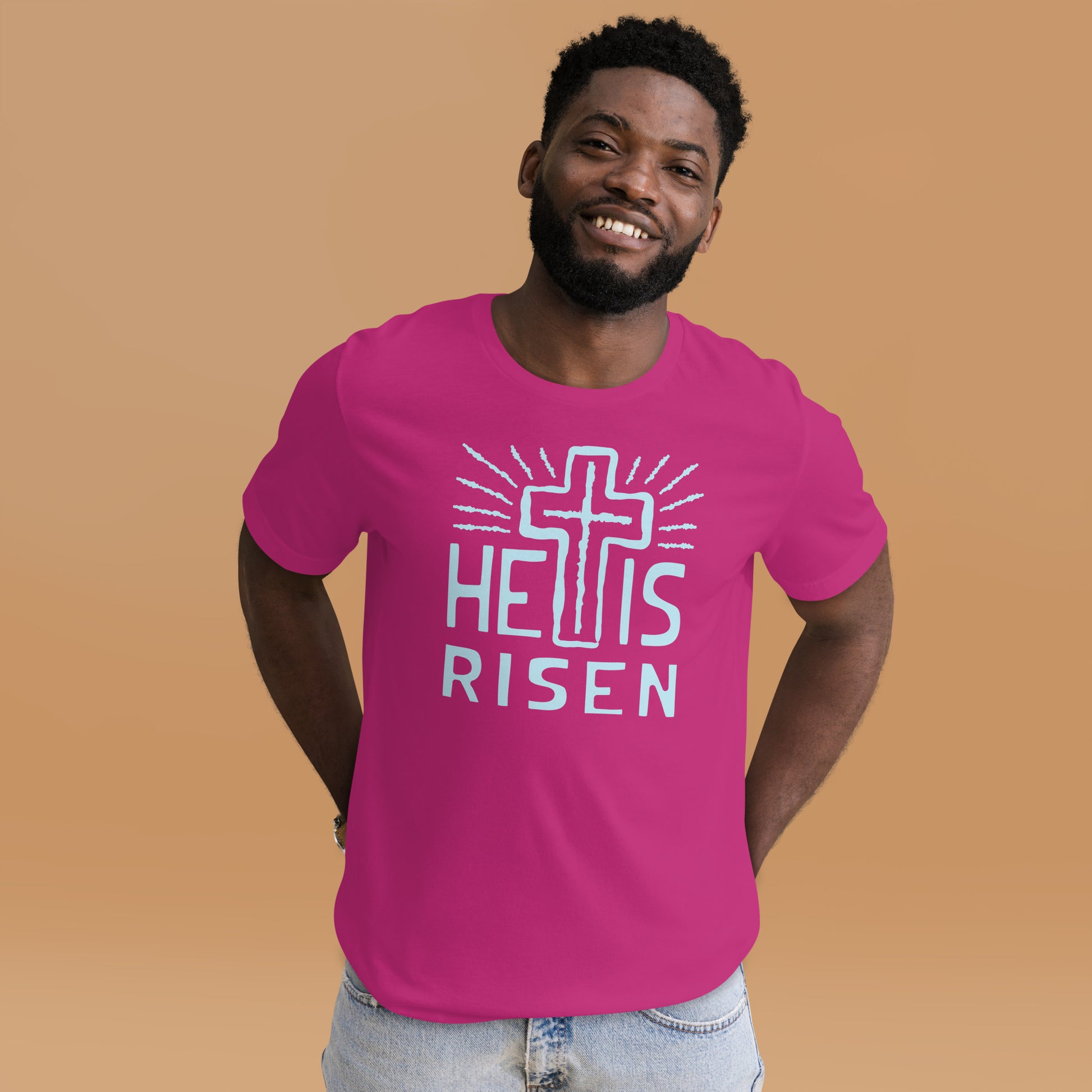 "He Is Risen" T-Shirt - Weave Got Gifts - Unique Gifts You Won’t Find Anywhere Else!