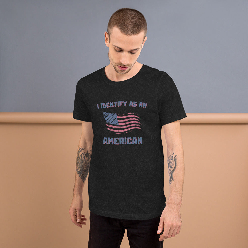 Patriotic American shirt with bold statement
