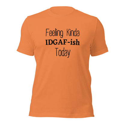 Soft cotton idgaf shirt for everyday wear
