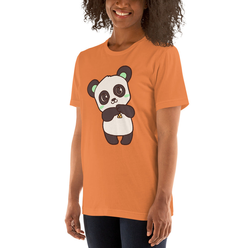 "Cute Panda" Women's T-Shirt - Weave Got Gifts - Unique Gifts You Won’t Find Anywhere Else!