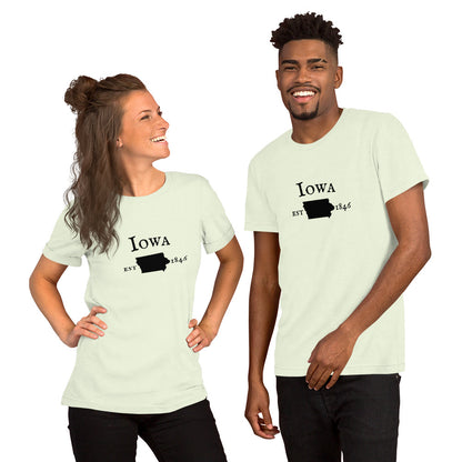 "Iowa Established In 1846" T-Shirt - Weave Got Gifts - Unique Gifts You Won’t Find Anywhere Else!