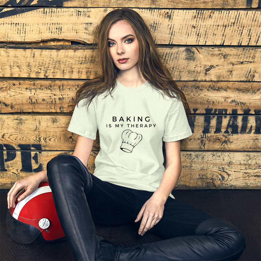 "Baking In My Thearpy" T-Shirt - Weave Got Gifts - Unique Gifts You Won’t Find Anywhere Else!