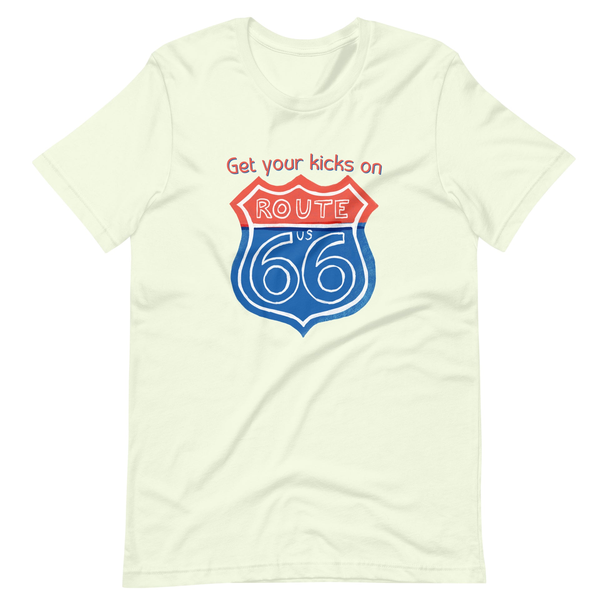 "Get Your Kicks On Route 66" T-Shirt - Weave Got Gifts - Unique Gifts You Won’t Find Anywhere Else!