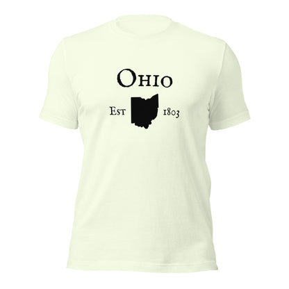 "Ohio Established In 1803" T-Shirt - Weave Got Gifts - Unique Gifts You Won’t Find Anywhere Else!