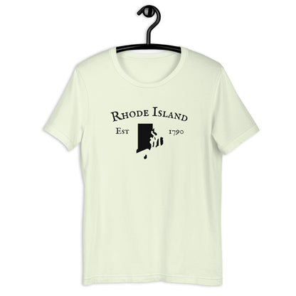 "Rhode Island Established In 1790" T-Shirt - Weave Got Gifts - Unique Gifts You Won’t Find Anywhere Else!