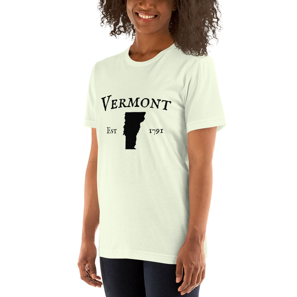 "Vermont Established In 1791" T-Shirt - Weave Got Gifts - Unique Gifts You Won’t Find Anywhere Else!