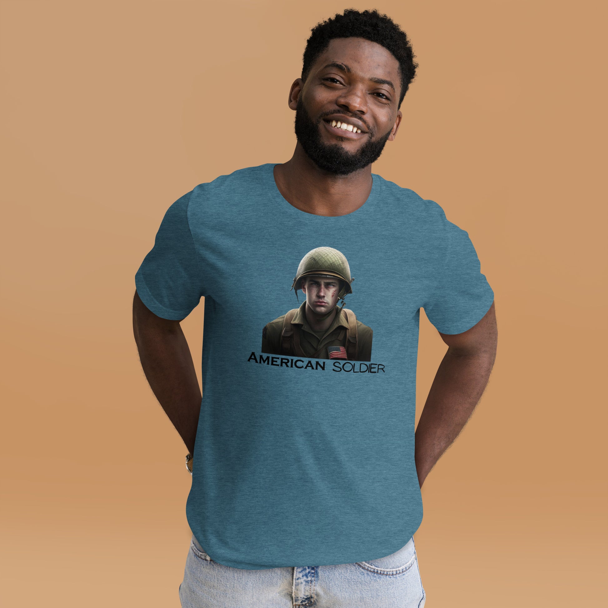 "American Soldier" T-Shirt - Weave Got Gifts - Unique Gifts You Won’t Find Anywhere Else!