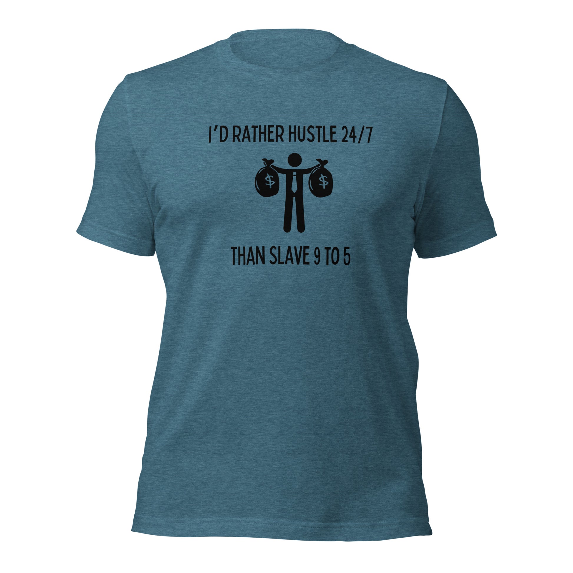 Entrepreneur hustle t-shirt with bold design
