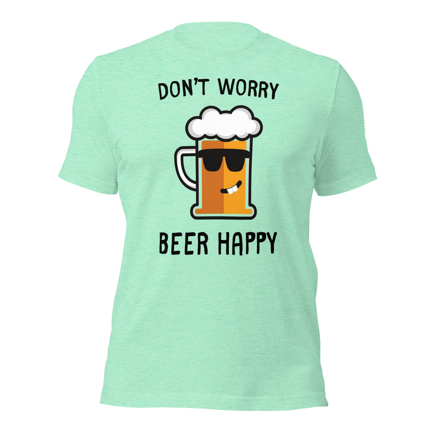 "Don't Worry, Beer Happy" T-Shirt - Weave Got Gifts - Unique Gifts You Won’t Find Anywhere Else!