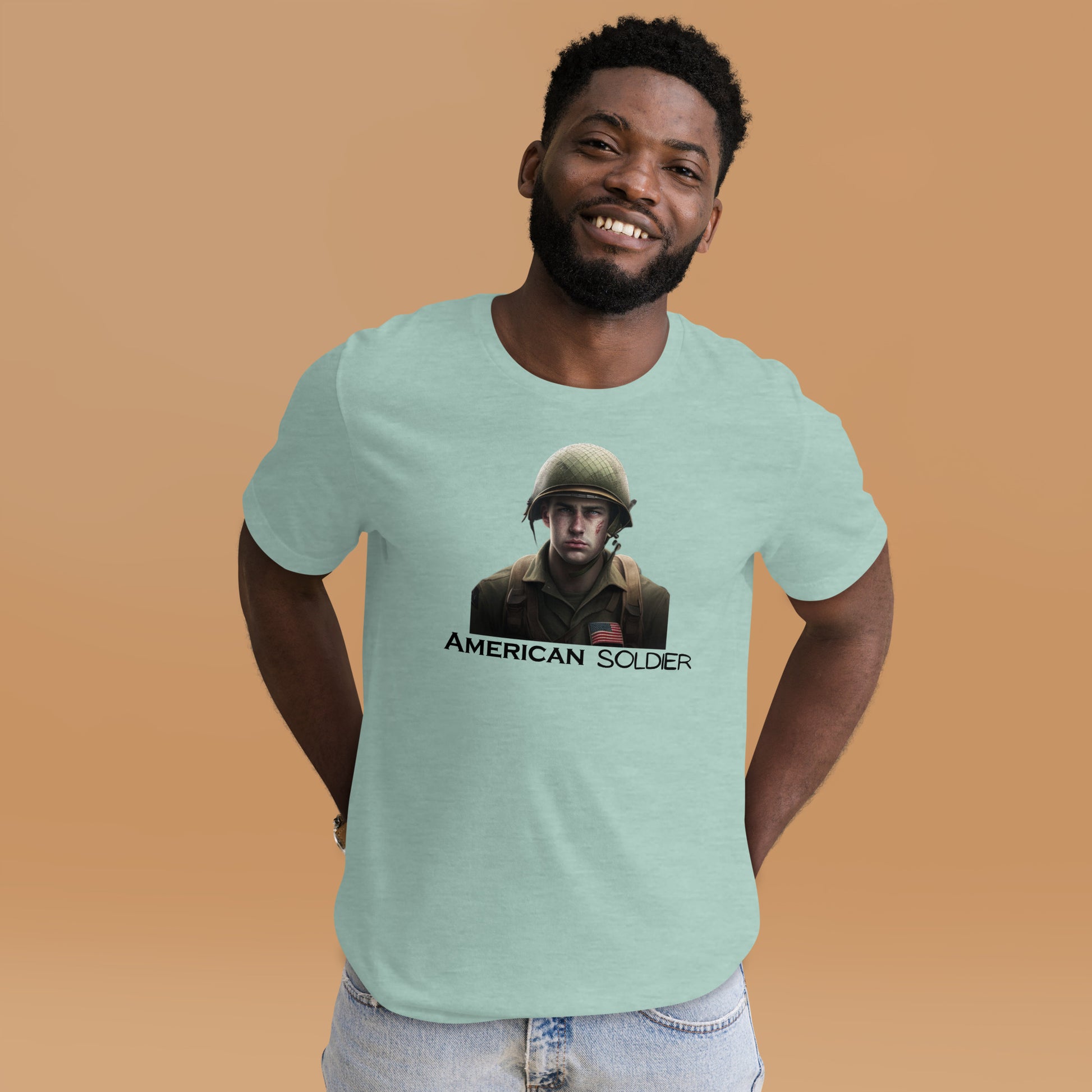 "American Soldier" T-Shirt - Weave Got Gifts - Unique Gifts You Won’t Find Anywhere Else!