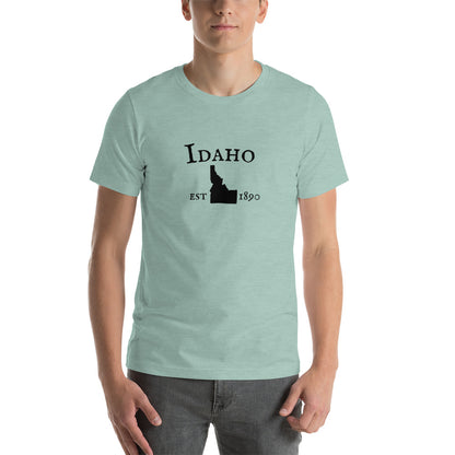 "Idaho Established In 1890" T-Shirt - Weave Got Gifts - Unique Gifts You Won’t Find Anywhere Else!