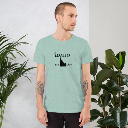 "Idaho Established In 1890" T-Shirt - Weave Got Gifts - Unique Gifts You Won’t Find Anywhere Else!