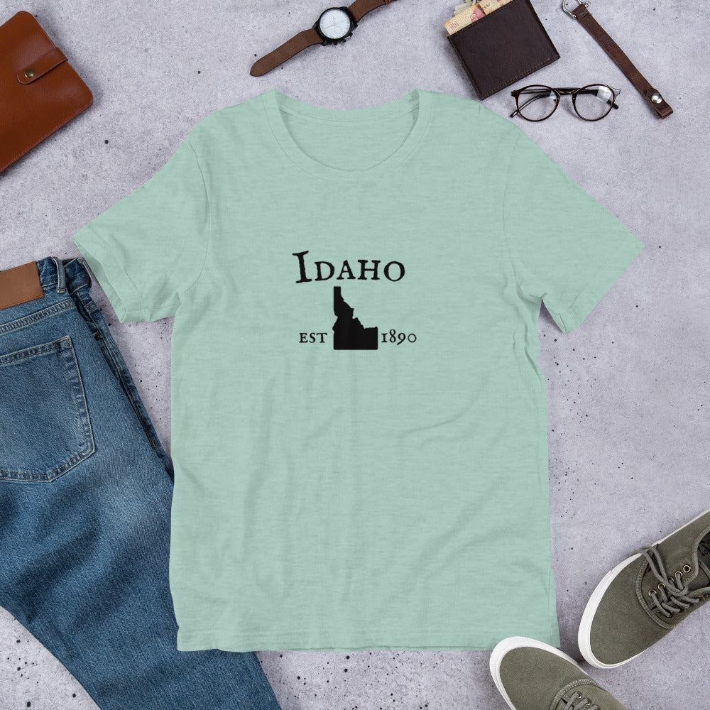 "Idaho Established In 1890" T-Shirt - Weave Got Gifts - Unique Gifts You Won’t Find Anywhere Else!