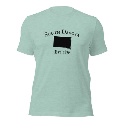 "South Dakota Established In 1889" T-Shirt - Weave Got Gifts - Unique Gifts You Won’t Find Anywhere Else!