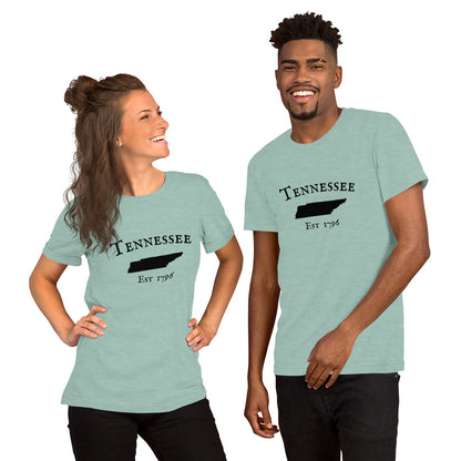 "Tennessee Established In 1796" T-Shirt - Weave Got Gifts - Unique Gifts You Won’t Find Anywhere Else!