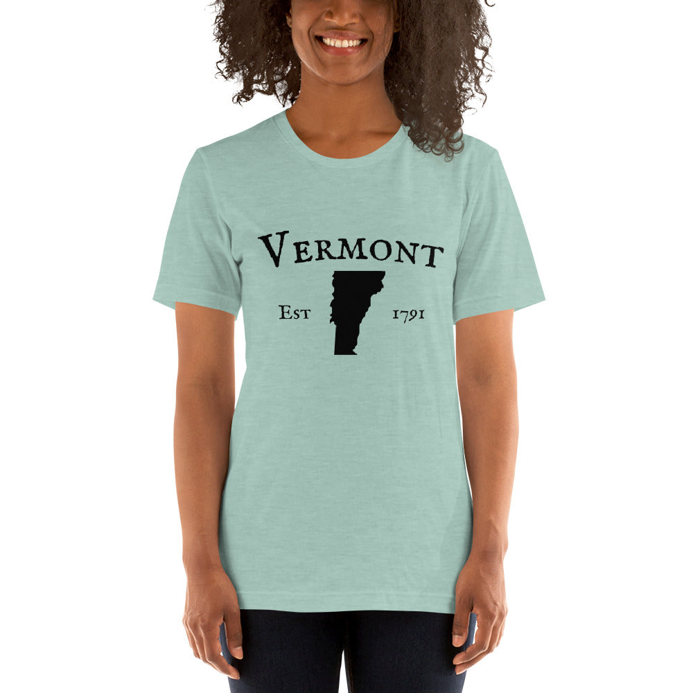 "Vermont Established In 1791" T-Shirt - Weave Got Gifts - Unique Gifts You Won’t Find Anywhere Else!