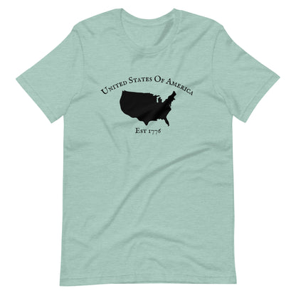 "United States Of America Est. 1776" T-Shirt - Weave Got Gifts - Unique Gifts You Won’t Find Anywhere Else!