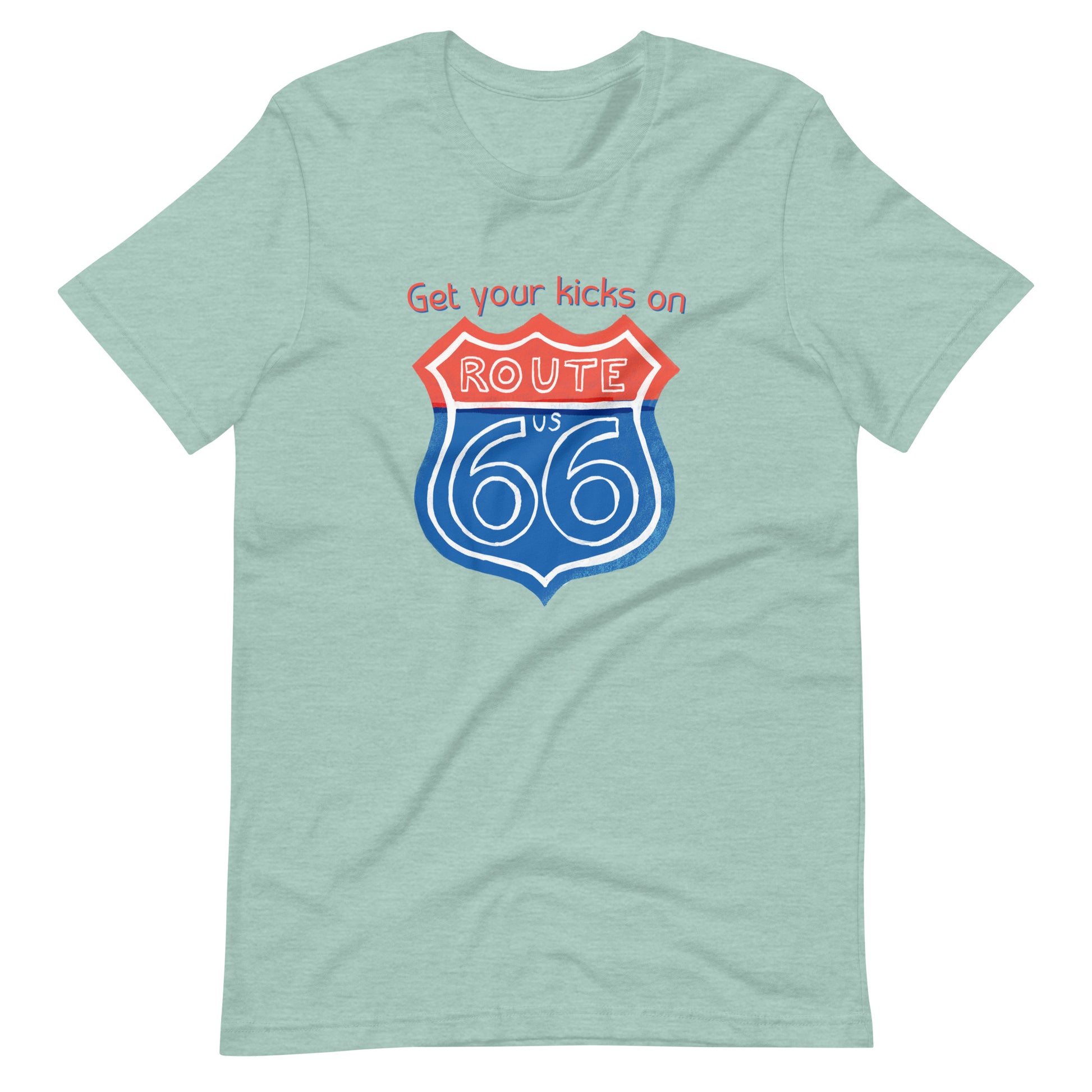 "Get Your Kicks On Route 66" T-Shirt - Weave Got Gifts - Unique Gifts You Won’t Find Anywhere Else!