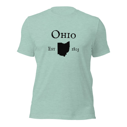 "Ohio Established In 1803" T-Shirt - Weave Got Gifts - Unique Gifts You Won’t Find Anywhere Else!