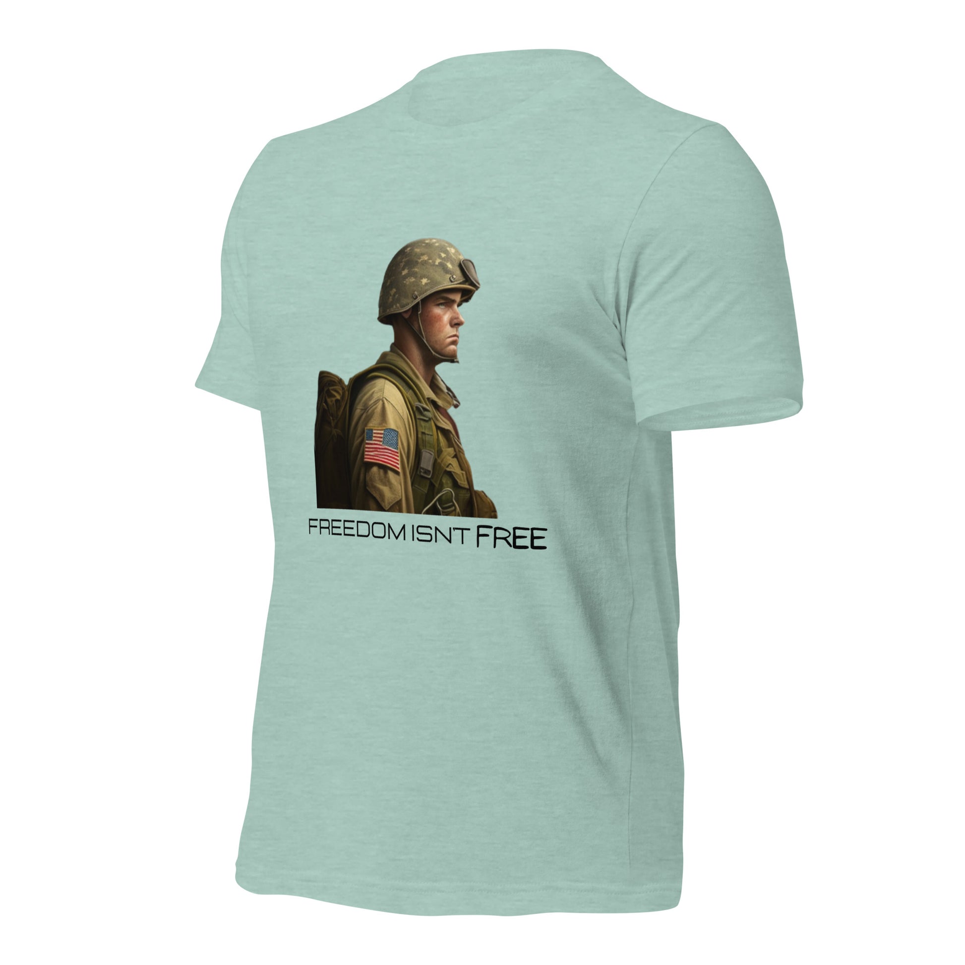 Lightweight military appreciation t-shirt for all-day wear
