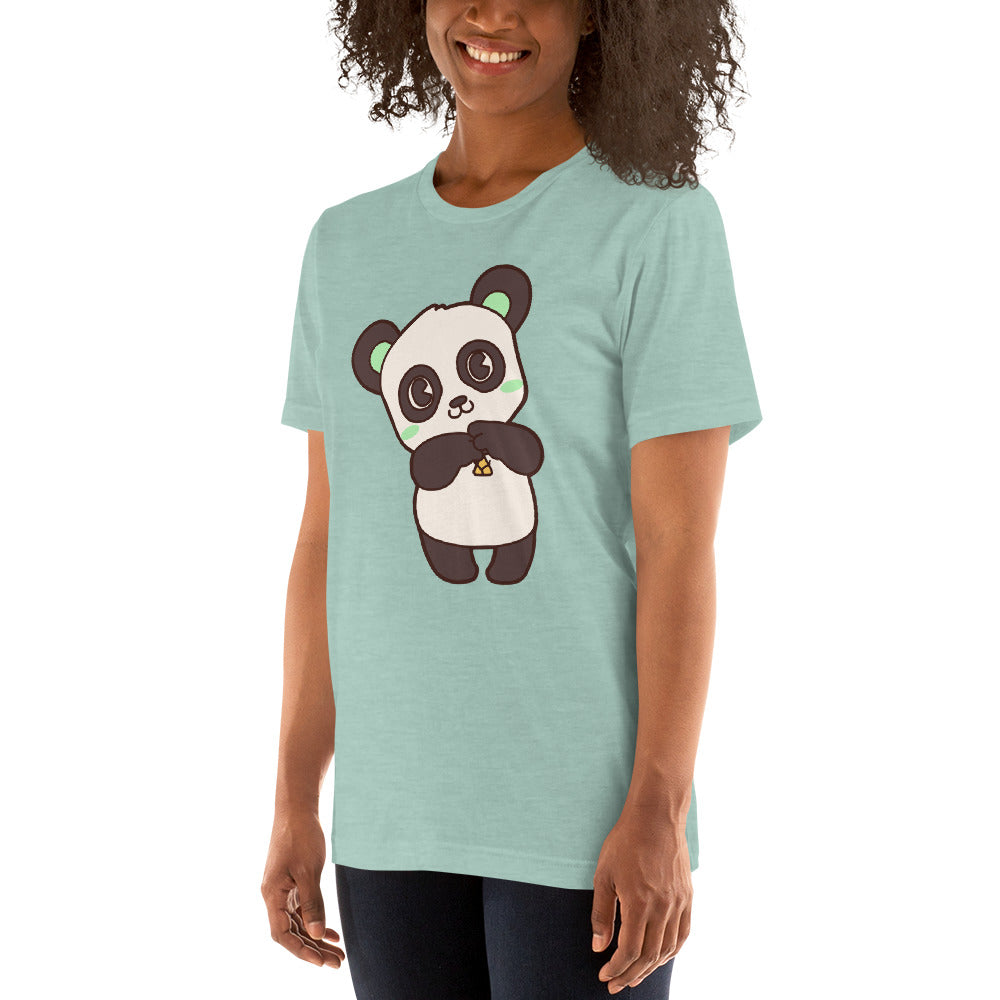 "Cute Panda" Women's T-Shirt - Weave Got Gifts - Unique Gifts You Won’t Find Anywhere Else!