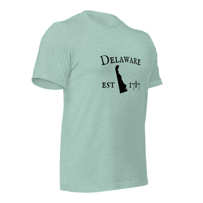 "Delaware Established In 1787" T-Shirt - Weave Got Gifts - Unique Gifts You Won’t Find Anywhere Else!