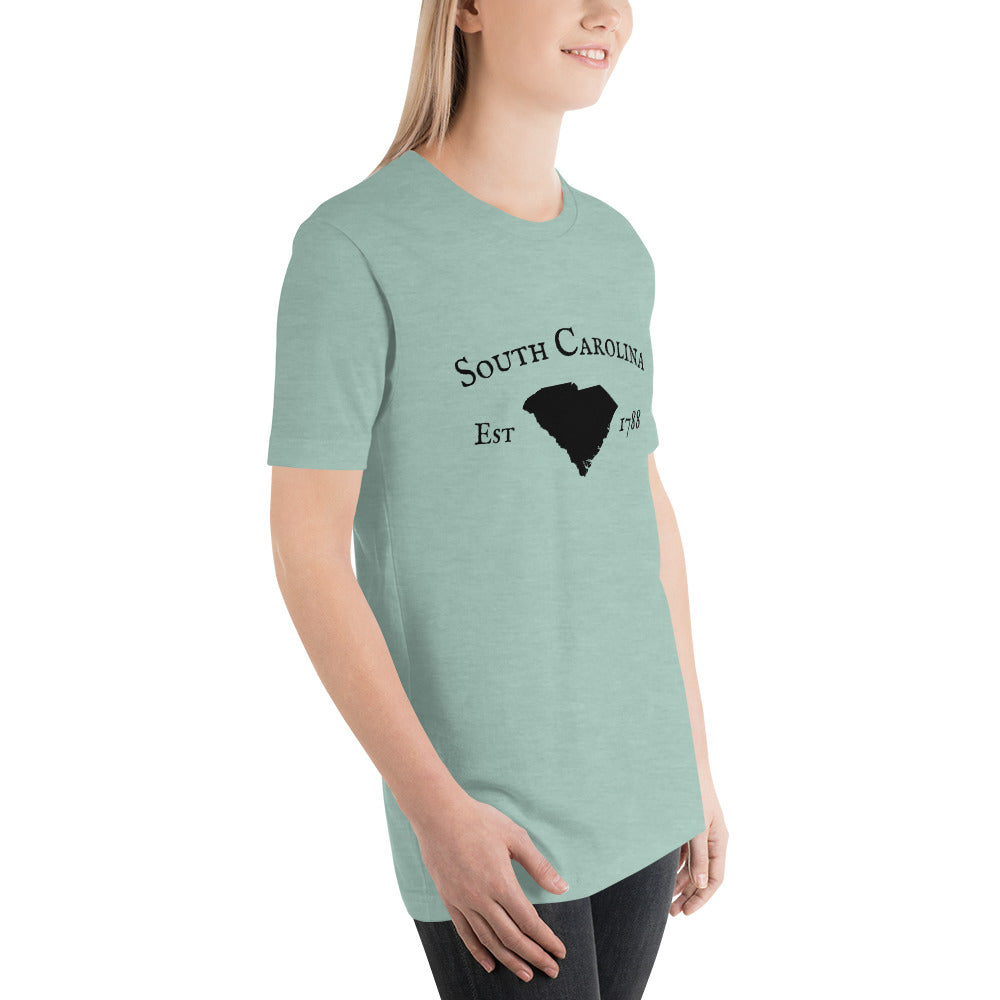 "South Carolina Established In 1788" T-Shirt - Weave Got Gifts - Unique Gifts You Won’t Find Anywhere Else!