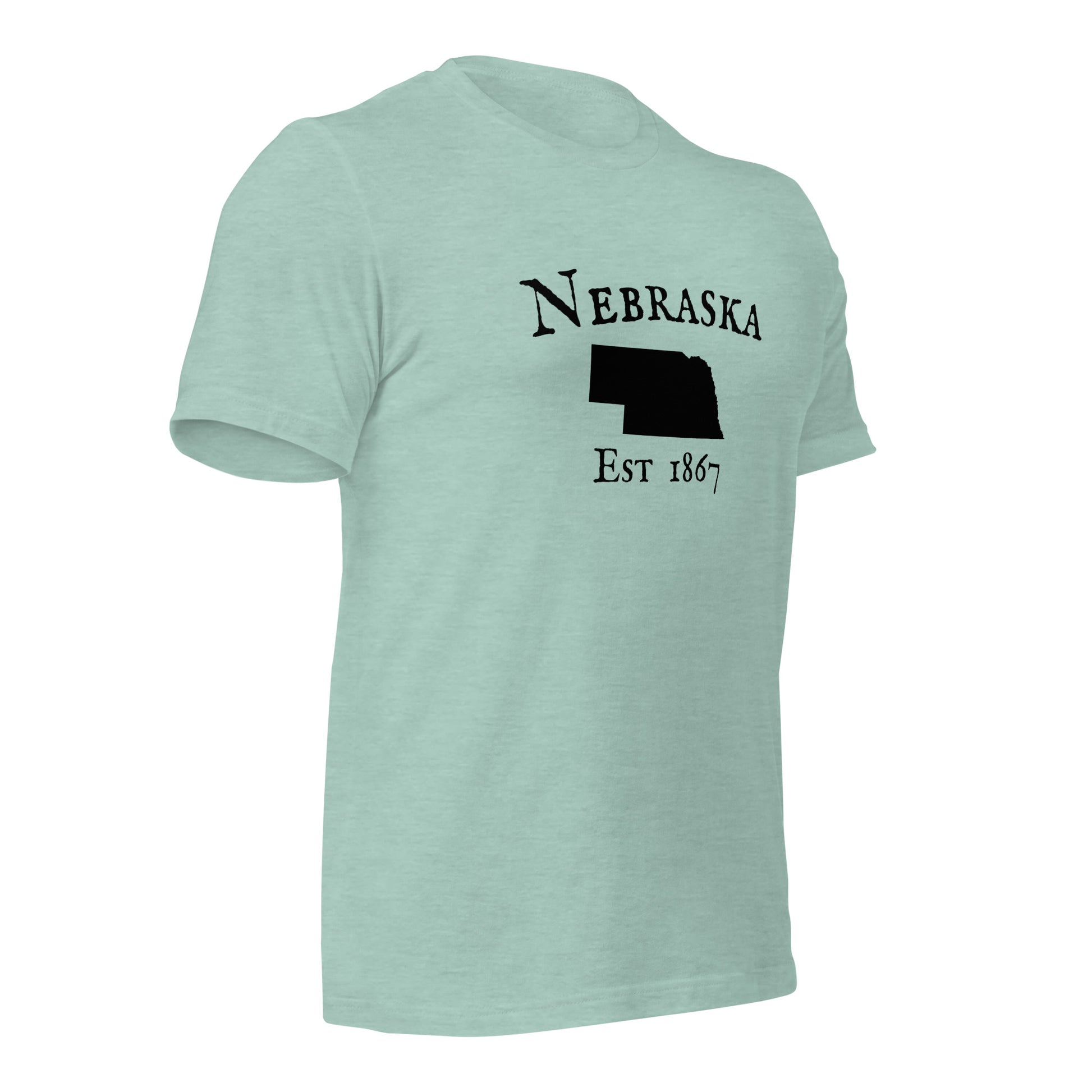 "Nebraska Established In 1867" T-Shirt - Weave Got Gifts - Unique Gifts You Won’t Find Anywhere Else!