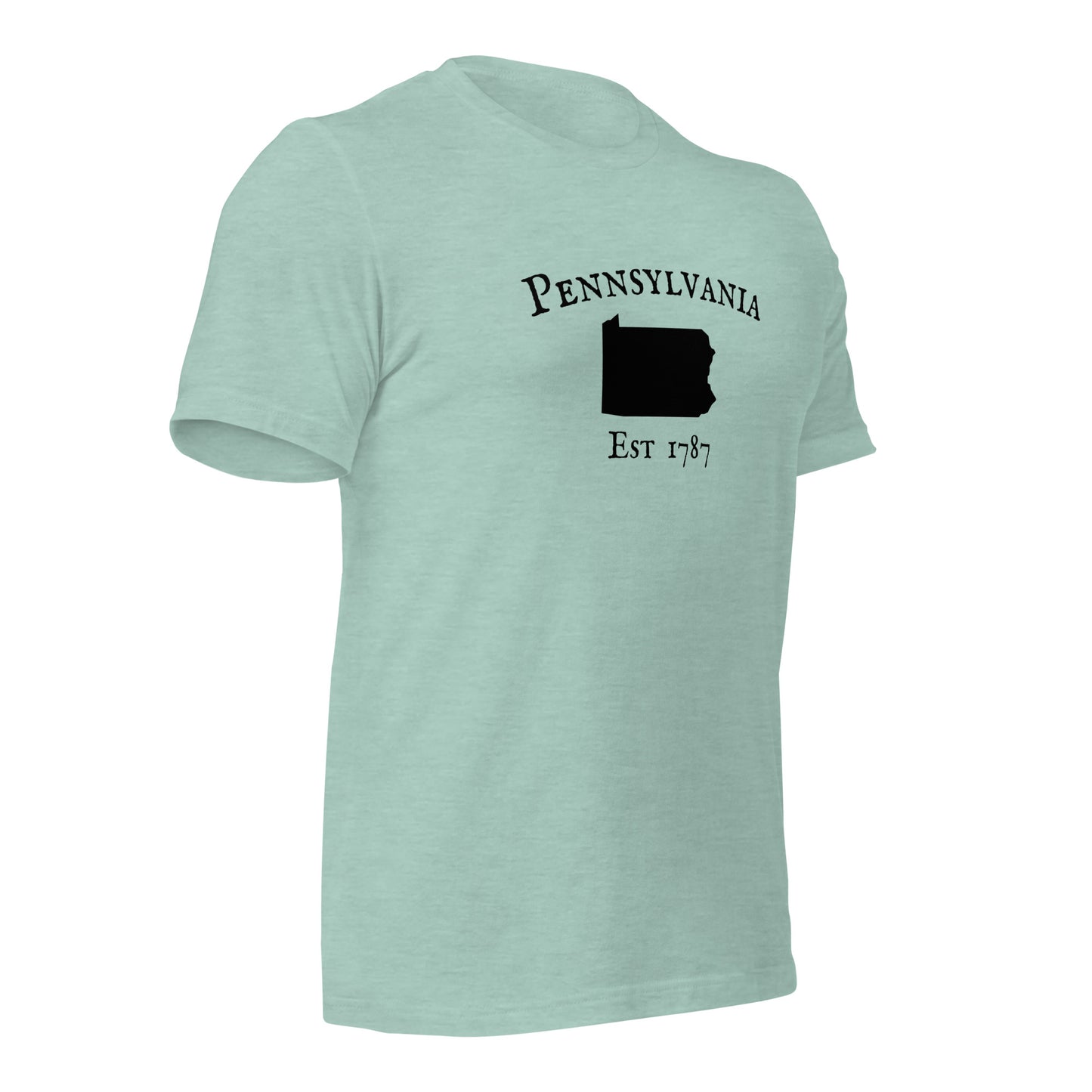 "Pennsylvania Established In 1787" T-Shirt - Weave Got Gifts - Unique Gifts You Won’t Find Anywhere Else!