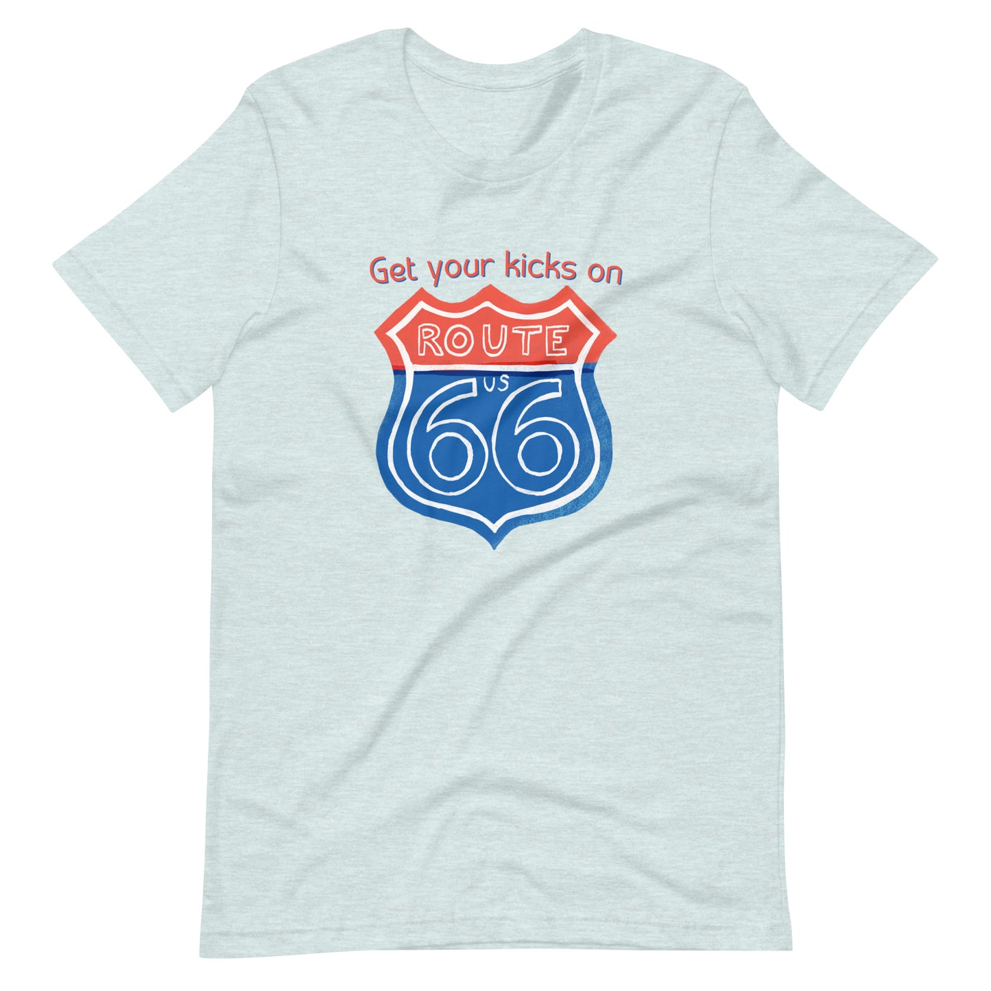 "Get Your Kicks On Route 66" T-Shirt - Weave Got Gifts - Unique Gifts You Won’t Find Anywhere Else!