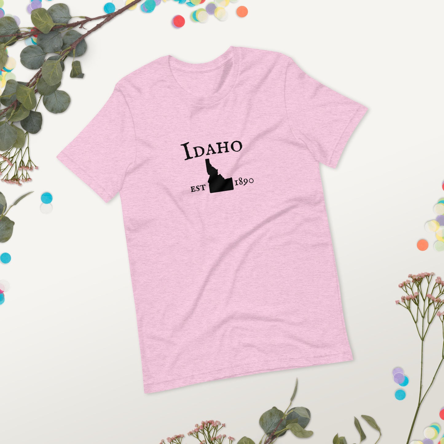 "Idaho Established In 1890" T-Shirt - Weave Got Gifts - Unique Gifts You Won’t Find Anywhere Else!