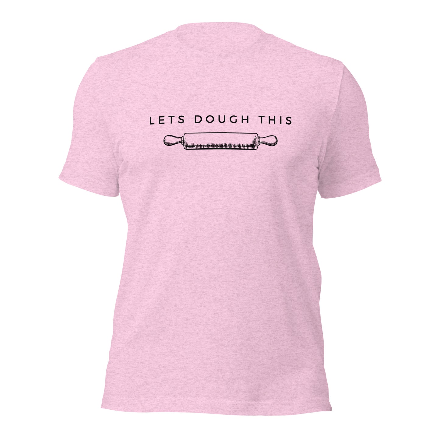 Baking t-shirt with "Let’s Dough This" text for bakers
