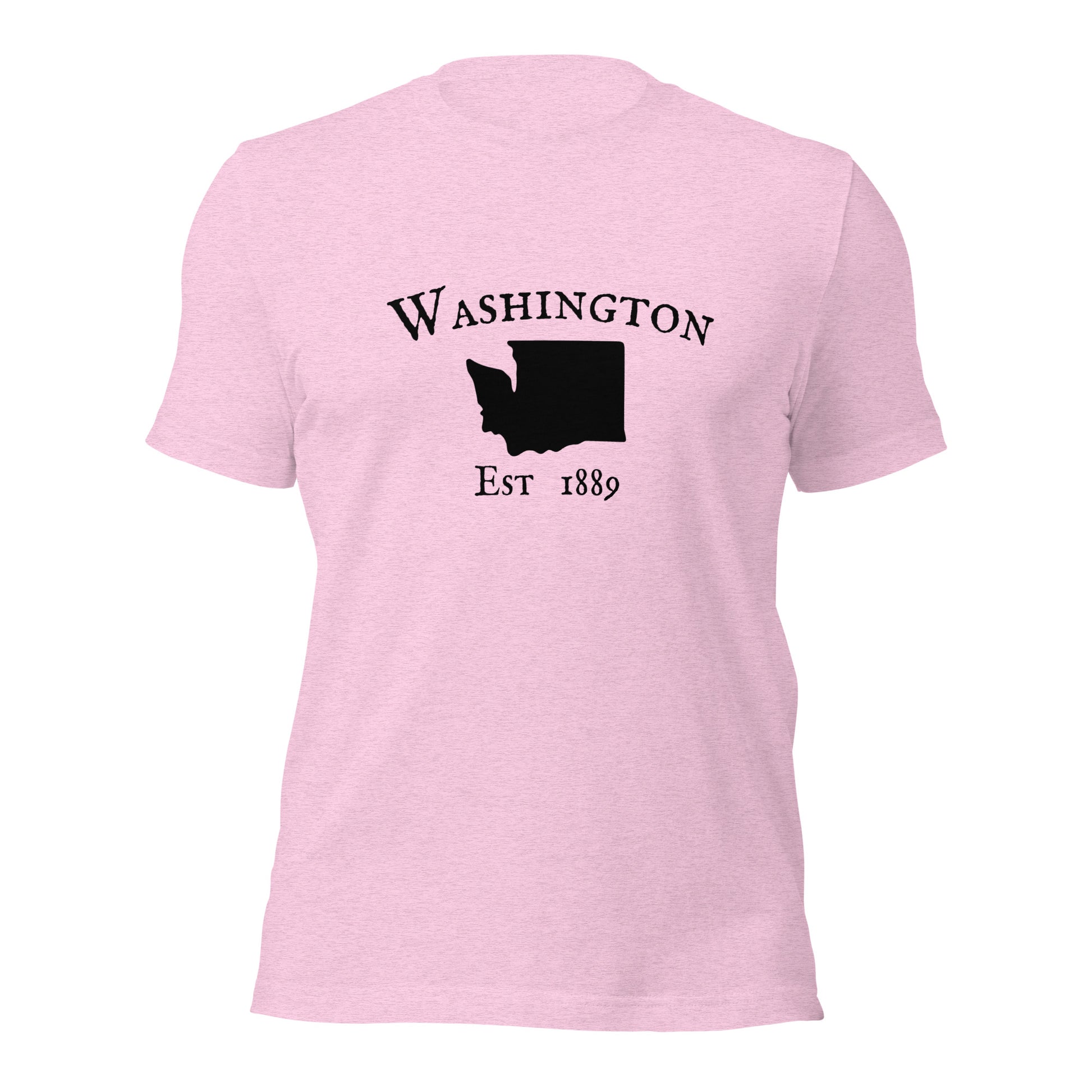 Pre-shrunk Washington state t-shirt for family vacations
